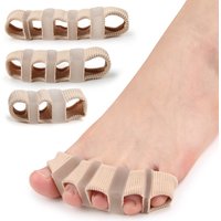1Pcs Silicone Toe Separator Hallux Valgus Corrector Spacer Spreader Finger Corrector Thumb Bunion Straightener Foot Care Tool