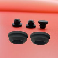 2mm to 50mm Silicon Rubber Hole Caps Rubber Male Plug Silicone Stopper Tap Bung Plastic Pipe Seal Caps Cover Waterproof