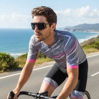 New Outdoor Sports Cycling Glasses European And American Windproof Sunglasses Men's And Women's One-Piece Sports Sunglasses 1132