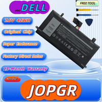 J0PGR Laptop Battery For DELL Latitude 5285 5290 Series T17G 1WND8 JOPGR X16TW T17G001 Free Tool + 13M Warranty