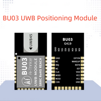 1-10PCS DW3000 scheme UWB indoor centimeter high precision positioning module BU03 bidirectional ranging positioning