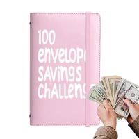 Money Organizer Save Savings Challenges Money Saving Binder 100 Days Binder Envelopes To Save 5050 Dollars For Budget Tracking