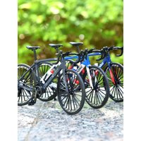 AliExpress NONE Vintage Metal Mountain Bike Model Desktop Mini Alloy Classic Bicycle Toy Die-Cast Finger Model Home Decoration