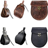 1pc Halloween Christmas Medieval Knight Waist Pouch Renaissance Belt Set Viking Warrior Cosplay Costume