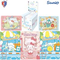 Official Genuine KABAO Sanrio Leisurely Holiday Series Cards Anime Peripheral Cute Character Collection Cards Exquisite Gifts
