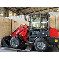 High quality 4x4 telescopic boom loader 1000kg small wheel loader hydraulic mini wheel loader hot selling