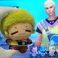 Super Cute 10cm Cosplay Valorant Anime Game Character Gekko Clove Jett Phoenix Viper Chamber Plush Toy Bag Keychain Plushie Doll