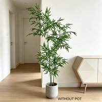 140-230cm Artificial Bamboo Plant Tree Branches Indoor Outdoor Fake Plant for Home Balcony Wedding Living Room Decoration