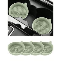 2pcs Silicone Car Cup Holder Mats With Anti-Slip Pad - Car Accessories - Durable Interior Accessories - Car Decor