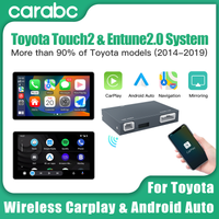 CARABC Wireless Carplay Android Auto For TOYOTA Camry CHR RAV4 Corolla Tacoma Tundra Highlander Prius 4Runner Yaris Module