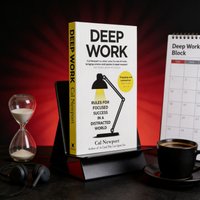 Deep Work Rules Focused Success Distracted World Productivity Time Management Professional Growth Self Improvement Focus