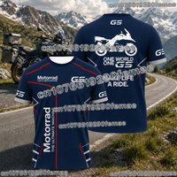 2026 New GS Adventure Motorrad Short Sleeve Off-Road Riding T-Shirt, Summer Motorcycle Travel Casual Top for Touring Fans