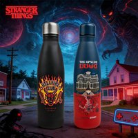 1PC Stranger Things Officially Licensed Hellfire Club Insulated Water Bottle Stainless Steel Large Capacity Lightweight Portable