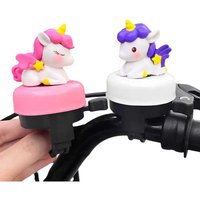 AliExpress NONE Bicycle Bell Cute Unicorn Design Loud Safety Ring Horn Universal Scooter Accessories Gift Cycling Bells Bike