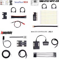 RC Truck Sound And Light System Adapter Module Headlight Plate For Tamiya 1/14 RC Tractor Truck MFC-03 M24 NOXION Fury Baer