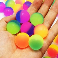 10Pcs 25mm Outdoor Bounce Ball Spiel Kinder Party Spielzeug Geburtstag Geschenk Giveaway Pinata Füllstoff Halloween Weihnachten Karneval party Geschenk