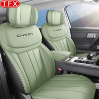 For JAECOO J7 2024 2023 Car Styling Seat Cover All Seasons Cushion Modification PU Leather Seat Cover Auto Accessories