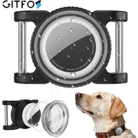 GITFOS Air Tag Dog Collar Holder Case for Apple Airtag Waterproof Protective Cover Air Tags Holder for Dog Cat Pet Collars