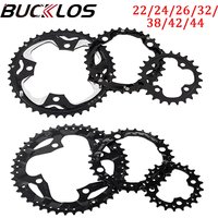 104/64 BCD Bicycle Chainring 9S 10S Triple/Double Mountain Road Bike Chainwheel 22/24/26/32/38/42/44T Chain Ring MTB Crankset