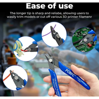 Sharp Diagonal Side Cutter Plier Flush Snips Wire Zip Tie Cutting Scissors Durable Electrical Hand Tool