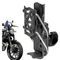 AliExpress NONE 360° Adjustable Handlebar Cup Cage Universal Bike Motorcycle Water Bottle Holder For Harley KTM&MTB Road Cycling ADV Motorbike