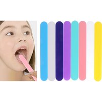 【10Pcs Medical Disposable Waxing Plastic Tongue Stick Depressor Spatula Body Wax】