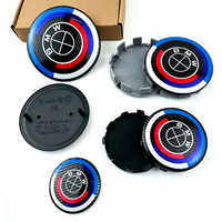 For BMW 7pcs Hood Front Rear Trunk E85 E86 E89 G20 G32 G11 Emblem Logo Wheel Hub Center Cover X3 X5 X4 X6 X7 G30 G12 F40 F30 X1