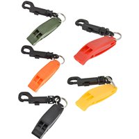 1 Pcs Outdoor Camping Hiking Survival Whistle Rescue Whistle Competition Whistle Sport Match Loud Whistle Dual Band Whistle
