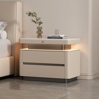 Trendy Italian Bedside Table Style Display Creative Storage Nights Table Minimalist Space Saving Mesita De Noche Home Furniture