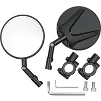 AliExpress NONE Universal Motorcycle Mirror Handlebar Rearview Mirror End Side Mirrors for Bicycle Riding Cycling Mirror Motorcycle Accessories