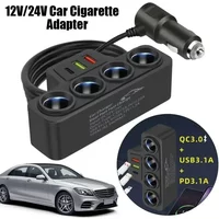 General Motors 3-in-1 Dual USB Socket Car Portable Small Charger Multi functional Conversion Plug Suitable for Car DVR GPS parts