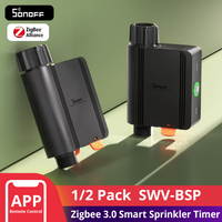 1-2 PCS SONOFF SWV BSP Thread Standard Zigbee Smart Water Valve IP55 Sprinkler Controller Home Automate Irrigation Alexa Google