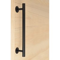 400mm Long Barn Door Handles Metal Gate Pull Handles Black Garage Shed Door Handles White Sliding Door Handle Interior Closet Do