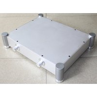 Full Aluminum Amplifier Enclosure/Mini HIFI DIY AMP Case/ Preamp Box/ silver tube amp Chassis WA22
