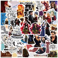 60Pcs Once Upon A Time Stickers Decals For Phone Laptop Notebook Suitcase Skateboard DIY Cartoon Aesthetic Stickers
