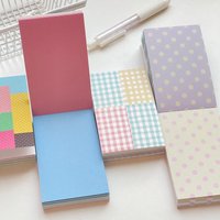 M5 Notepad Memo Pad Korean Style Polka dot Paper Journal DIY Planner Tomato Notepad Paper Decor Supplies Non-stick