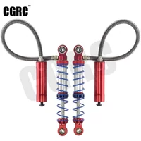 2PCS 80/90/100/110/120mm Secondary Bucket Shock Absorber Double Spring Damper For 1/10 RC Crawler Axial SCX10 90046 D90 TRX4