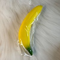 1/10pcs Anti-stress Squishy Banana Toys Slow Rising Jumbo Squishy Fruit Squeeze Toy Funny Stress Reliever Reduce Pressure Prop