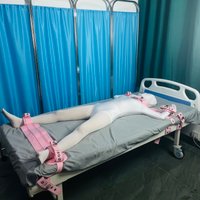 Pink Magnetic Locking Restraints Set Secure & Soft Medical Cuffs for Hands Ankle Neck for Agitated & Dementia Patients