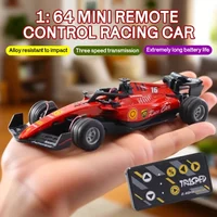 2.4G RC Car 1/64 Mini Alloy Formula Racing Car Remote Control Car Vehicle Toy Lights Radio Controlled Drift Cars Toys Boys Gifts