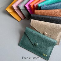 Luxus Echtes Leder Karte Halter Mode Mini Kurzen Umschlag Frauen Brieftasche Koreanische Japan Geld Tasche Kreditkarte Fall Dame Geldbörse