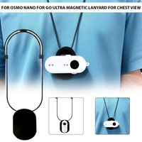 Thumb Action Camera Magnetic Lanyard Chest First-Person View For Osmo Nano For Go Ultra Magnetic Camera Neck Strap