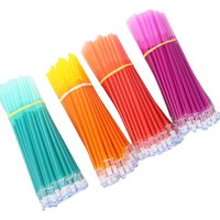 100 Pcs/set Kawaii Erasable Refill Erasable Pens Gel Pen Sketch Writing Stationery For Notebook School Supplies Cute Kids Pencil