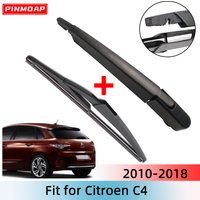 1/2PCS Rear Wiper Blade Wiper Arm Kit For Citroen C4 2010--2018 Windshield Windscreen Rear Window