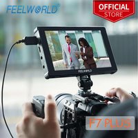 FEELWORLD 7โ F7 PLUS 1200nit 4K HDMI High Brightness DSLR Camera Field Monitor Touch Screen With F970 External Power for Film