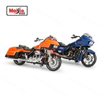 Maisto 1:18 Harley-Davidson 2022 CVO Road Glide Die Cast Vehicles Collectible Hobbies Motorcycle Model Toys