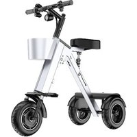 Electric car small folding battery car household adult, small easy to fold, easy to ride, parent-child travel