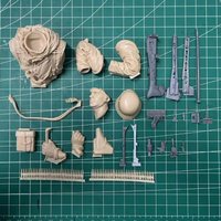 1/10 Scale High-quality Resin Model Kit, Winter Soldier Bust Military Miniature Sculpture, Unassembled and Unpainted