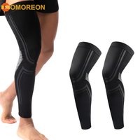1/2PCS Compression Leg Sleeve Full Length Leg Sleeves Sports Cycling for Men Women, Running, Basketball