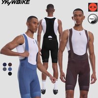 Męskie spodenki rowerowe z podkładką YKYWBIKE, włoska technologia Elastic Interface, 7-godzinna wkładka, profesjonalne spodenki rowerowe, spodenki rowerowe na szosę.